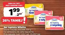 Netto Ser topiony Miletto (różne rodzaje) oferta