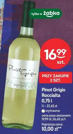 Żabka Pinot Grigio Roccialta oferta