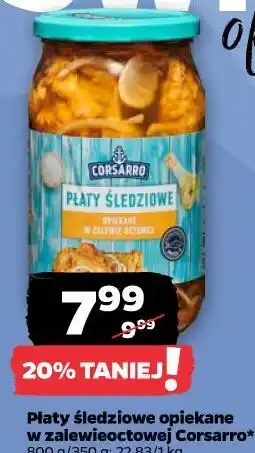 Netto Płaty śledziowe opiekane w zalewie octowej Corsarro oferta