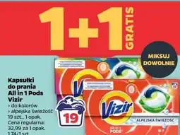 Netto Kapsułki do prania All in 1 Pods Vizir oferta