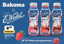 Netto Jogurt pitny skyr Bakoma & E. Wedel oferta