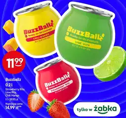 Żabka Buzzballz 0,2 l Strawberry Rita, Lime Rita, Chili Mango oferta