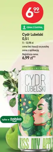 Żabka Cydr Lubelski oferta
