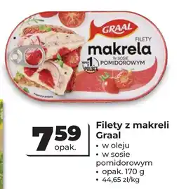 Odido Filety z makreli Graal oferta