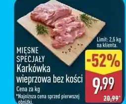 ALDI Karkówka Mięsne Specjały oferta