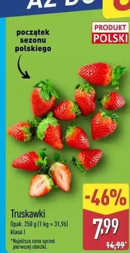 ALDI Truskawki Polski oferta