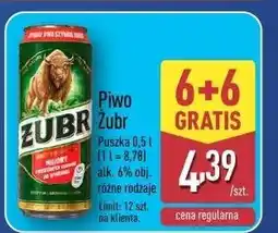 ALDI Piwo Żubr oferta