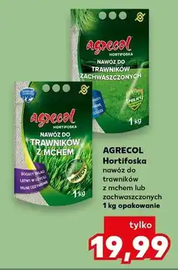 Kaufland Nawóz Hortifoska do trawników zachwaszczonych Agrecol oferta