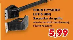Kaufland Szczotka z gąbką do grilla Countryside Let's BBQ z zapasową gąbką oferta