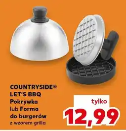Kaufland Forma do burgerów Countryside Let's BBQ z wzorem grilla oferta
