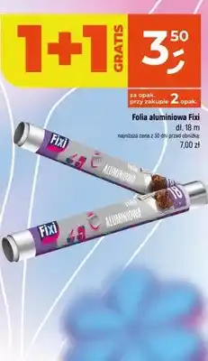 Dealz Folia aluminiowa Fixi dł. 18m oferta