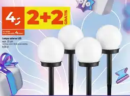 Dealz Lampa solarna LED wys. 35cm oferta