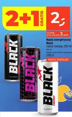 Dealz Napój energetyczny Black zero oferta