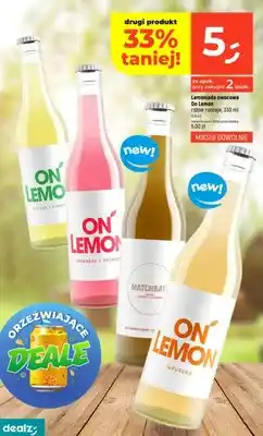 Dealz Lemoniada owocowa On Lemon gruszka oferta
