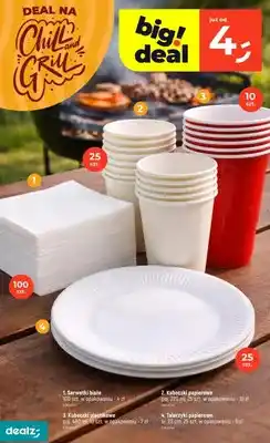 Dealz Talerzyki papierowe śr. 23cm oferta