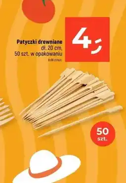 Dealz Patyczki drewniane dł. 20cm oferta