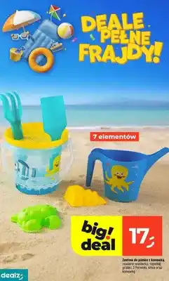 Dealz Zestaw do piasku z konewką oferta