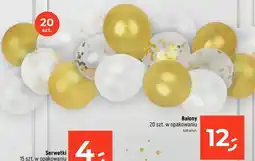 Dealz Balony komunijne złoto-białe oferta
