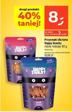 Dealz Przysmaki dla kota Happy Snacky Clouds duck kaczka oferta
