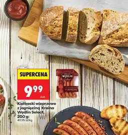 Biedronka Kiełbaski Kraina Wędlin oferta
