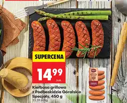 Biedronka Kiełbasa grillowa oferta