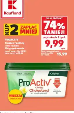 Kaufland Tłuszcz roślinny ProActiv oferta