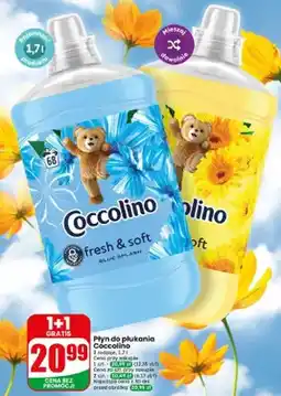 Dino Płyn do płukania Coccolino fresh & soft Blue Splash oferta