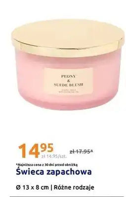 Action Świeca zapachowa Peony & Suede Blush oferta