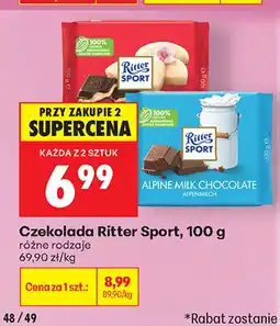 Biedronka Czekolada Ritter Sport oferta
