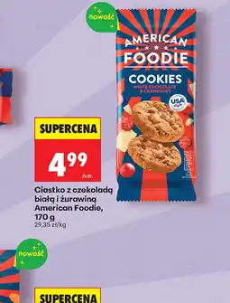 Biedronka Ciastko z czekoladą American foodie oferta