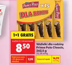 Biedronka Wafelki Prince Polo oferta