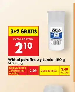 Biedronka Wkład parafinowy oferta