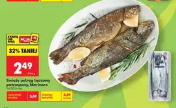 Biedronka Świeży pstrąg tęczowy patroszony Marinero oferta