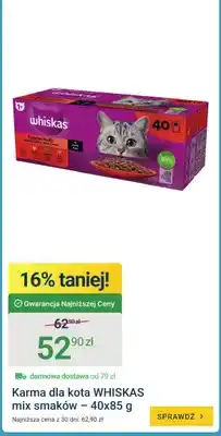 ERLI Karma dla kota Whiskas mix smaków oferta
