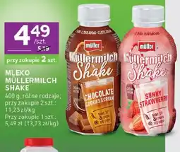 Stokrotka Express Mleko MüllerMilch Shake oferta