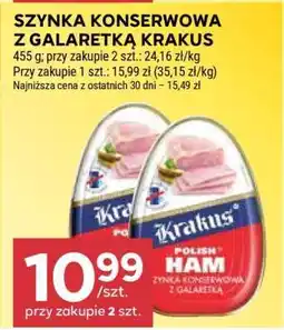 Stokrotka Market Szynka konserwowa z galaretką Krakus oferta