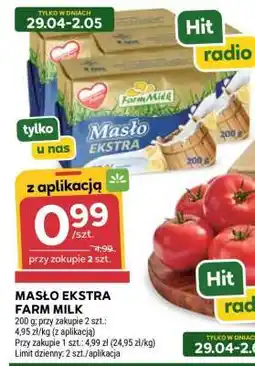 Stokrotka Market Masło ekstra Farm Milk oferta