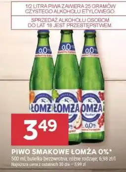 Stokrotka Market Piwo smakowe Łomża 0% oferta