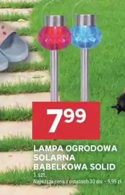 Stokrotka Market LAMPA OGRODOWA SOLARNA BĄBELKOWA SOLID oferta