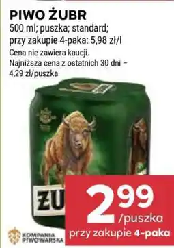 Stokrotka Market Piwo ŻUBR oferta