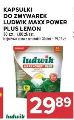 Stokrotka Market Kapsułki do zmywarek Ludwik Maxx Power Plus Lemon oferta