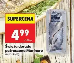 Biedronka Świeża dorada patroszona Marinero oferta