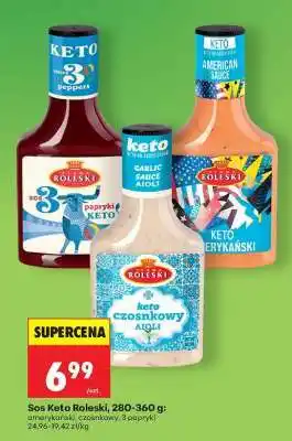 Biedronka Sos Keto Roleski oferta