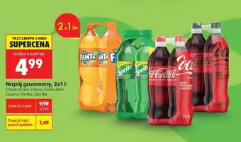 Biedronka Napój gazowany, 2x1 l oferta