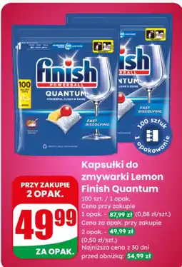 Dino Kapsułki do zmywarki Lemon Finish Quantum oferta