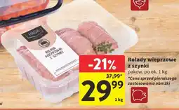 Intermarche Rolady wieprzowe z szynki oferta