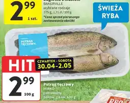 Intermarche Pstrąg tęczowy MIRKO patroszony pakow. po ok oferta
