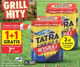 Intermarche Piwo TATRA jasne pełne 4-pak oferta