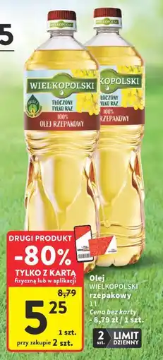 Intermarche Olej WIELKOPOLSKI rzepakowy oferta