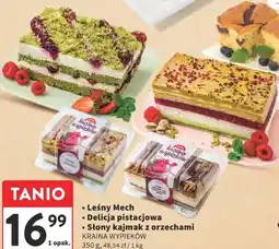 Intermarche Leśny Mech, Delicja pistacjowa, Słony kajmak z orzechami oferta